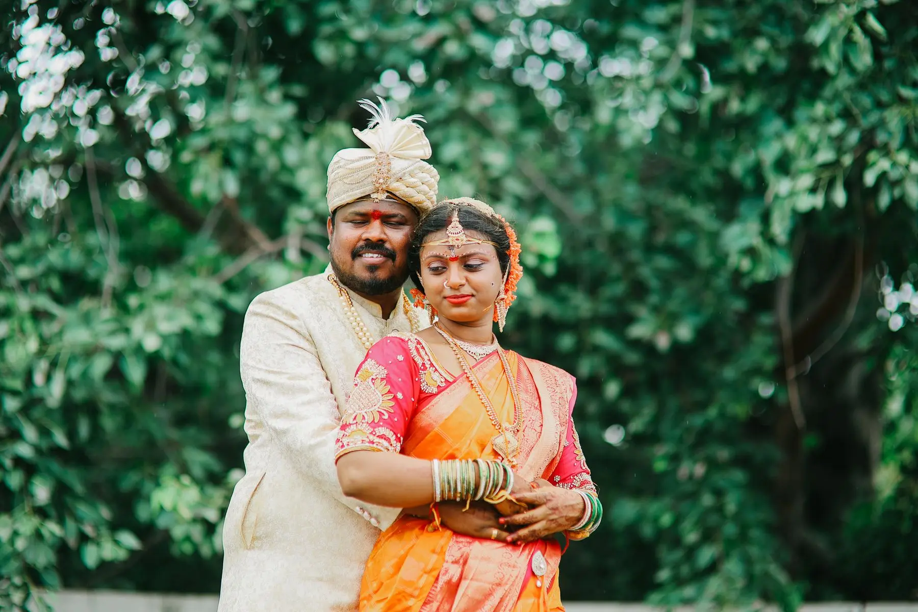 Pre-wedding portraits visual study